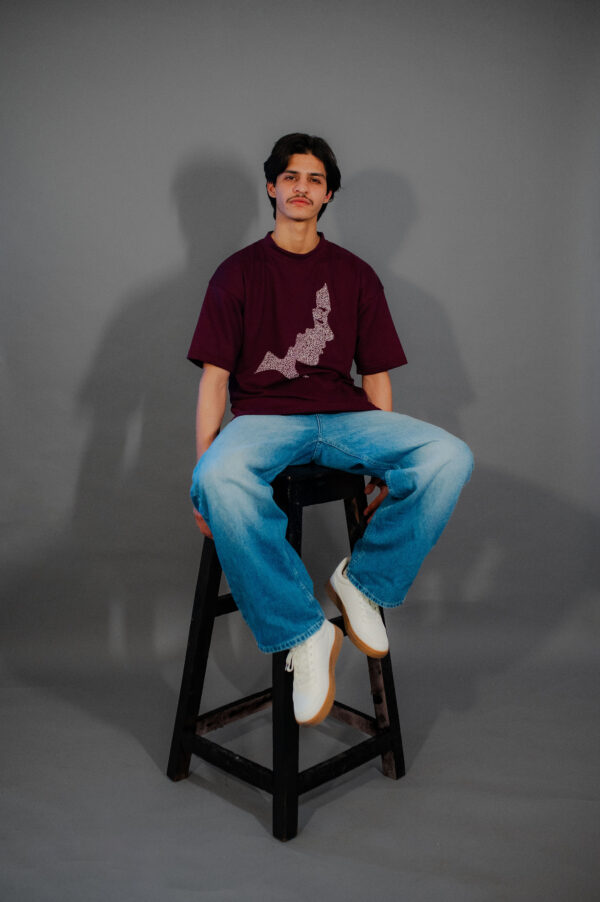 Face of Letters Tee - Urdu hurf Calligraphy - Image 2