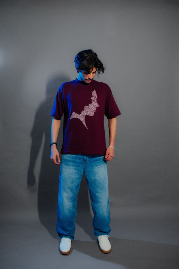 Face of Letters Tee - Urdu hurf Calligraphy